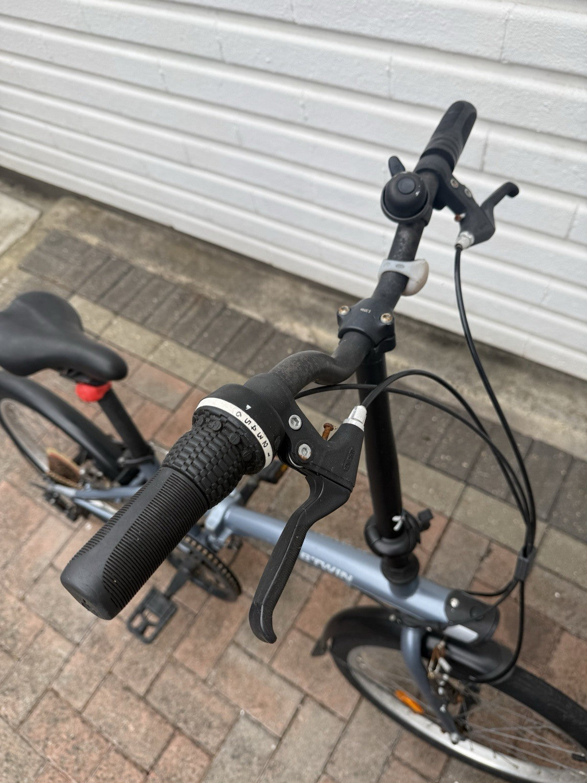 BTWIN Tilt 120 Grey Folding Bike