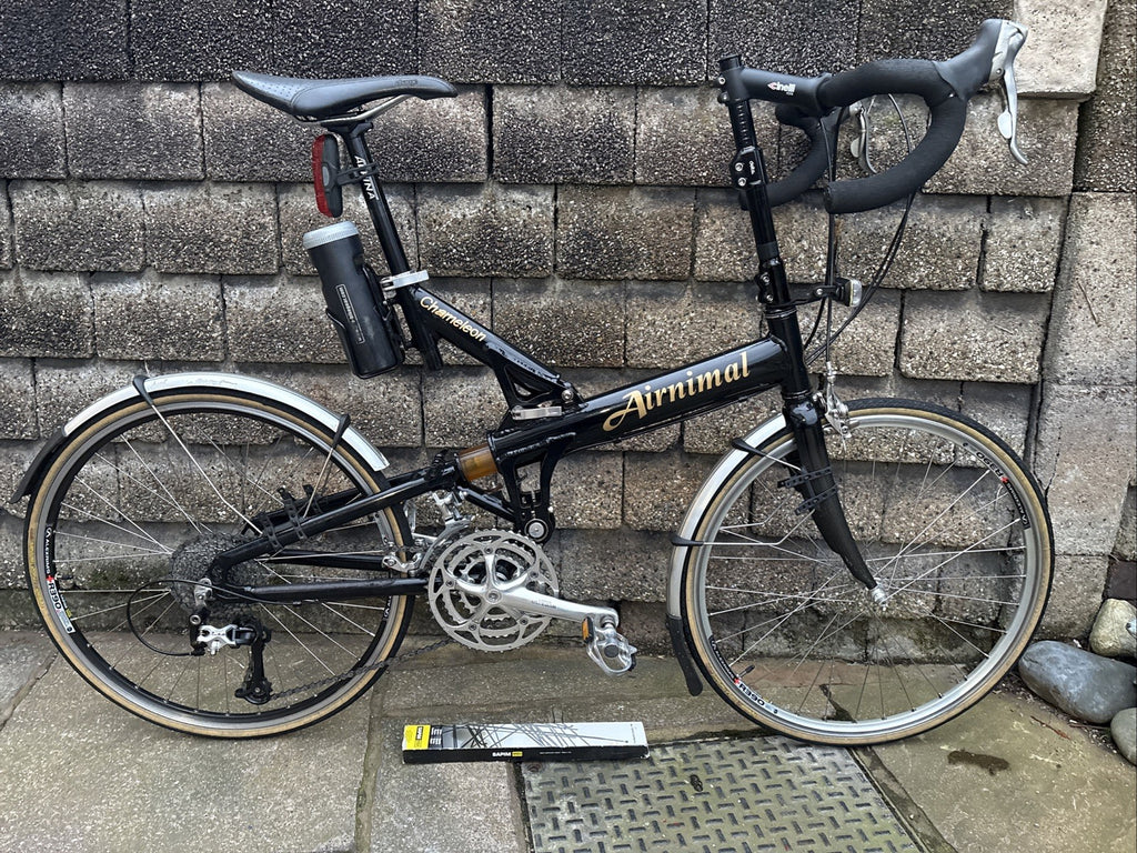 Airnimal Chameleon Handbuilt Folding Road Bike 27 Spd Ultegra Dura Ace 24” Wheel