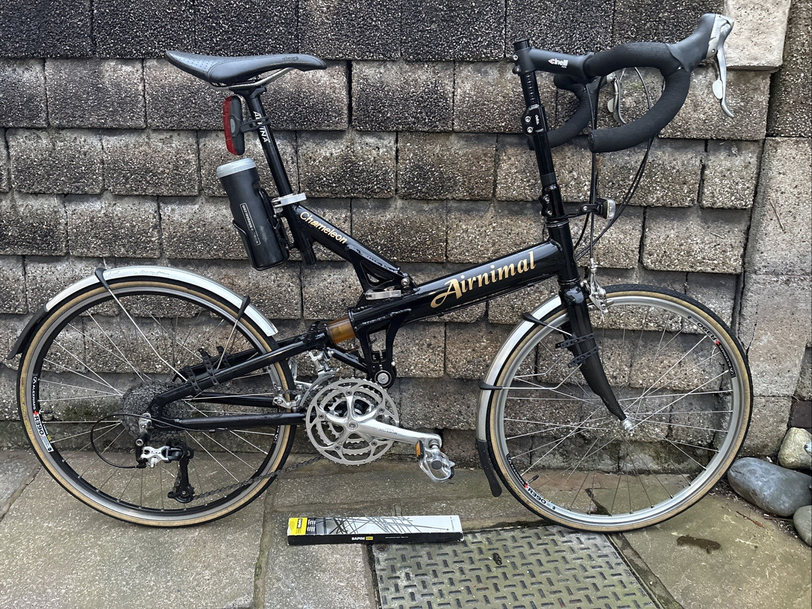 Airnimal Chameleon Handbuilt Folding Road Bike 27 Spd Ultegra Dura Ace 24” Wheel