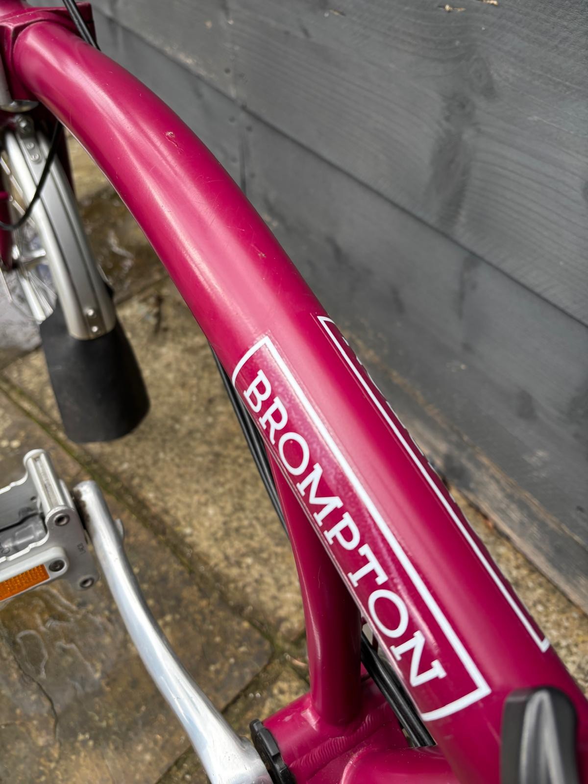 Brompton M6L C line equivalent Folding Bike 6 Speed - light leisure Used