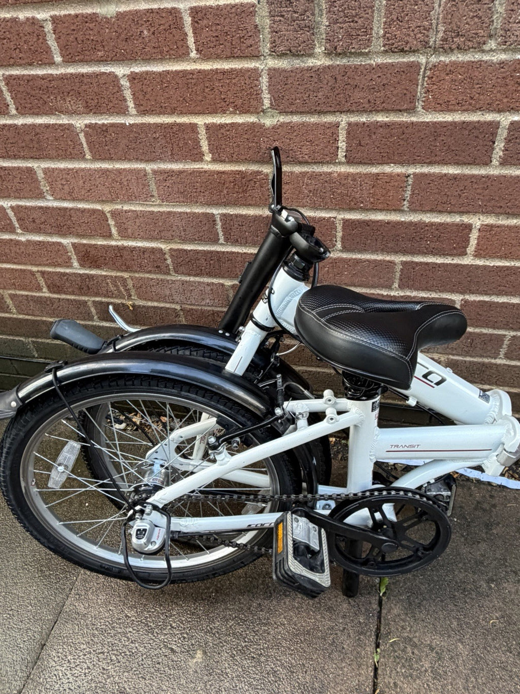 Carrera Folding Bike Transit Edition 20 Wheels 3 Speed Excellent Condition Used