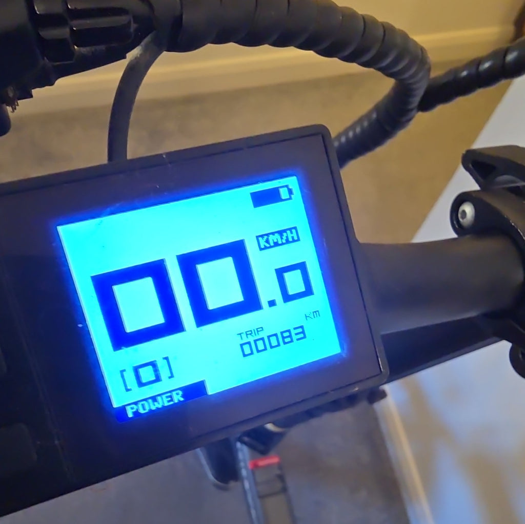 HITWAY EH-TS194 16in Folding Bike LCD Lights Rear Rack
