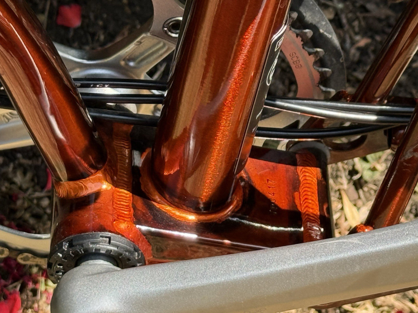 Brompton M6L 2019 Flame Lacquer
