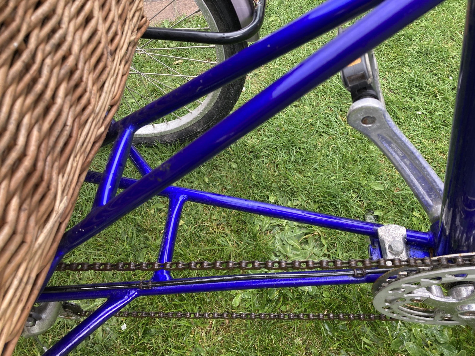 Pashley Tri-1 Adult Foldable Tricycle Trike with F&M basket, cover & extras