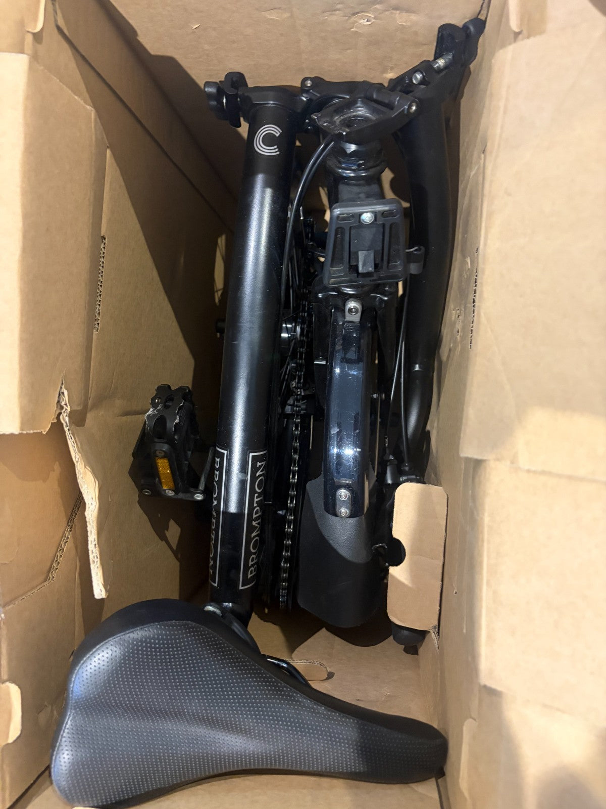 Brompton C Line 6 Speed 2025 In Black
