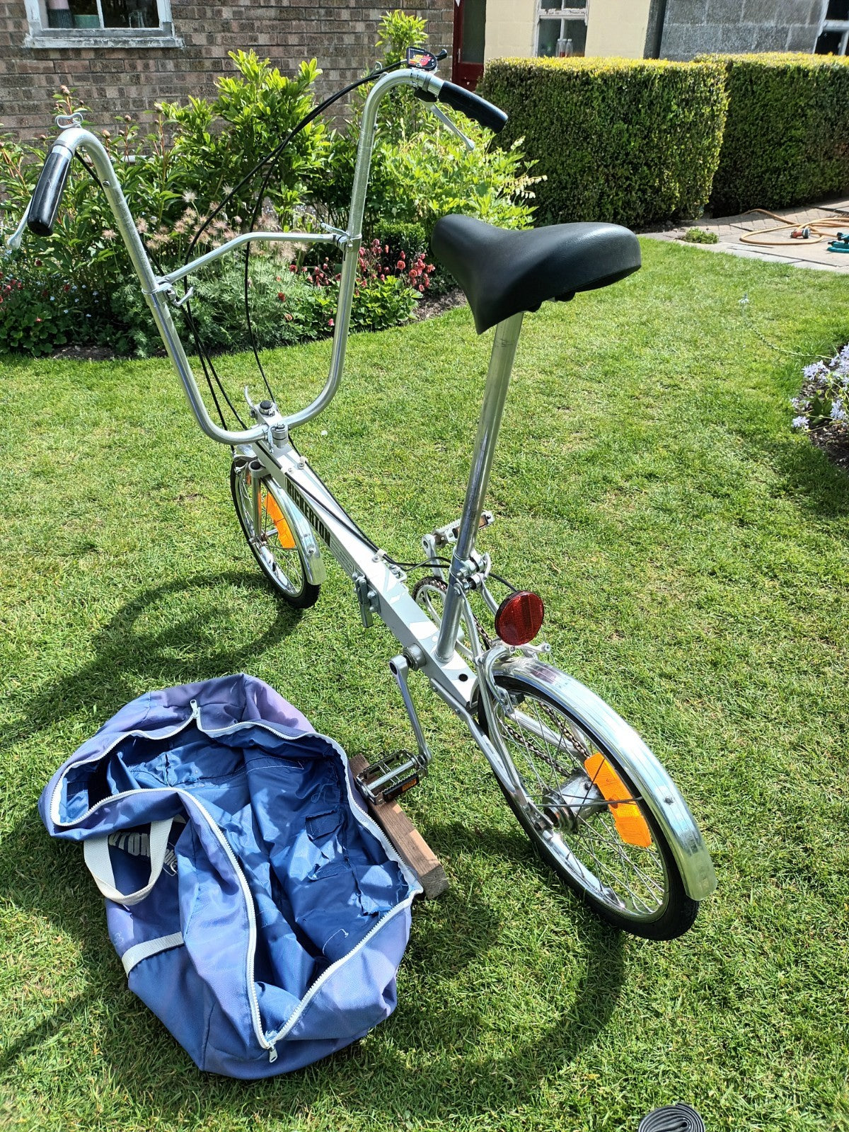 Vintage Bickerton Folding Bike, One previous owner from new, 3 speed, VGC + Bag