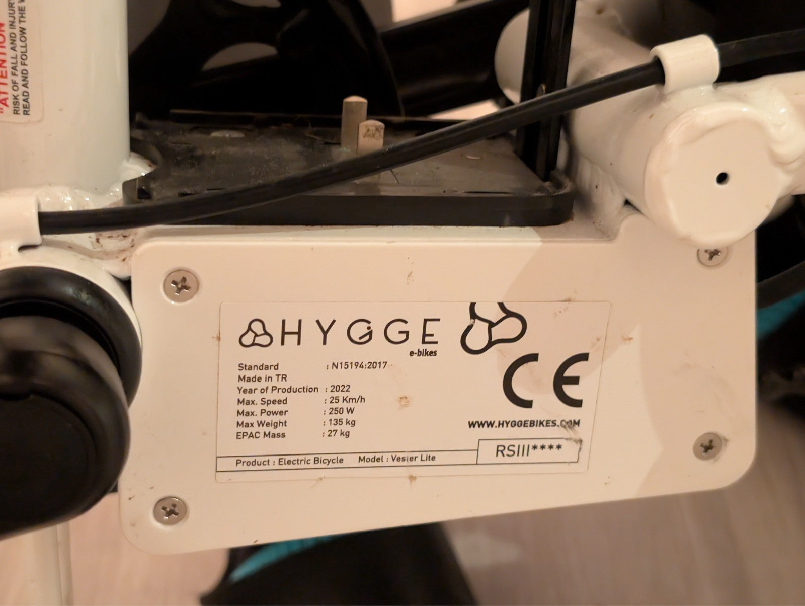 HYGGE Vester Lite Folding E- Bike 2022 | with extra Accessories!