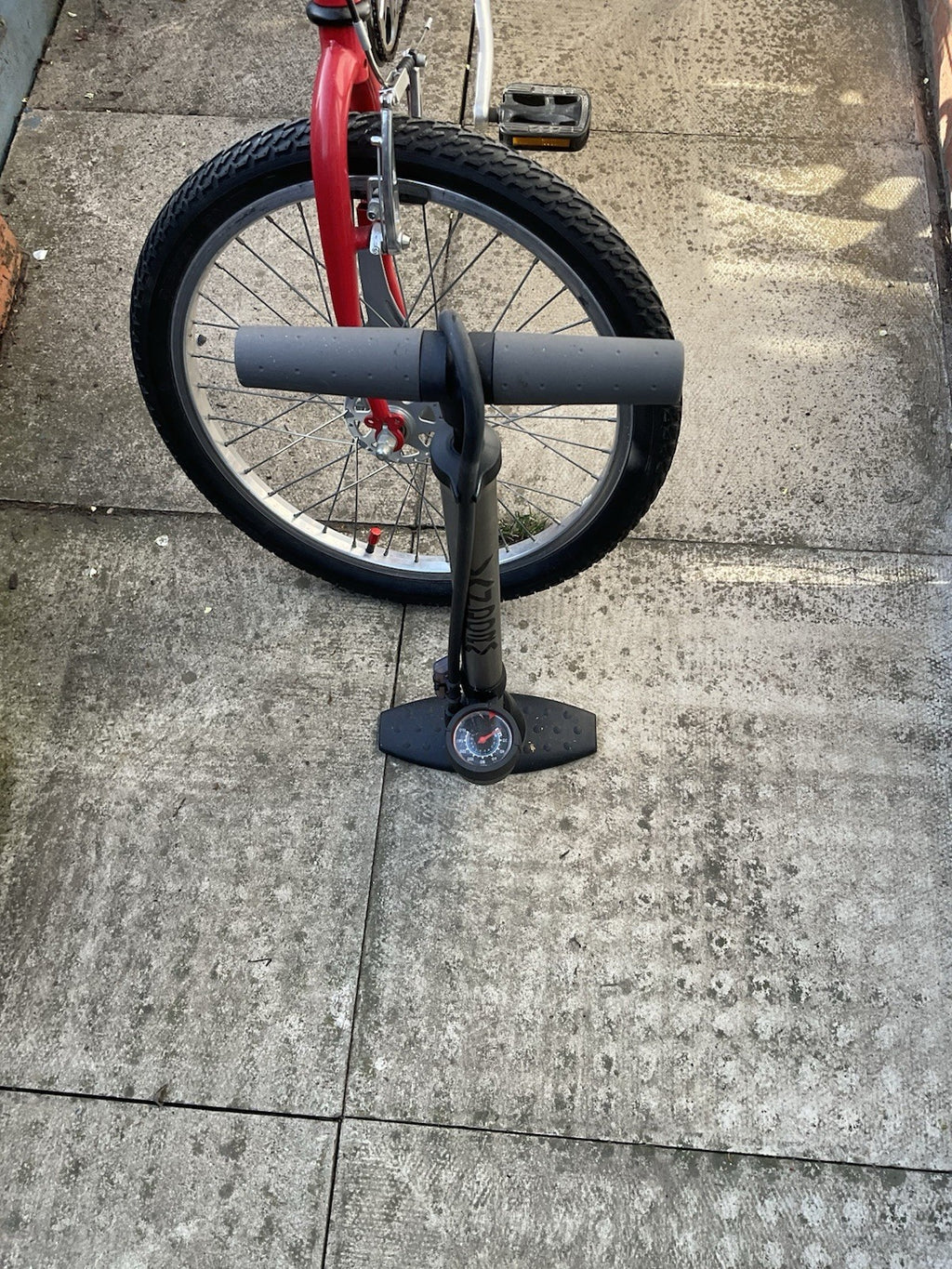 Pashley Tri-1 Folding Trike Burgundy Red
