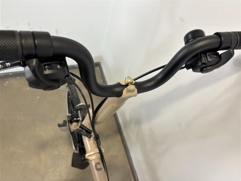 Brompton C Line 6 Speed 2023 High Handlebar Folding Bike - Dune Sand
