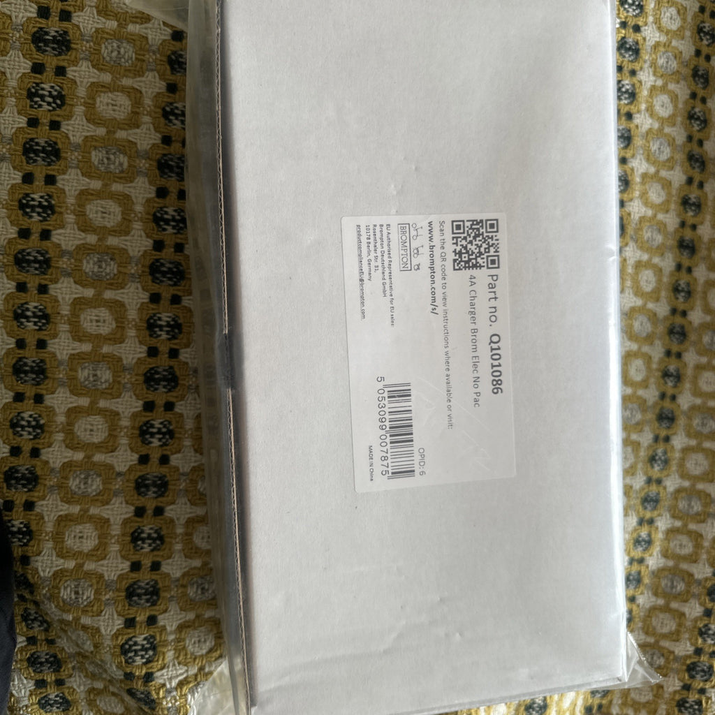 Brompton 4a Charger Brom Black Brand New