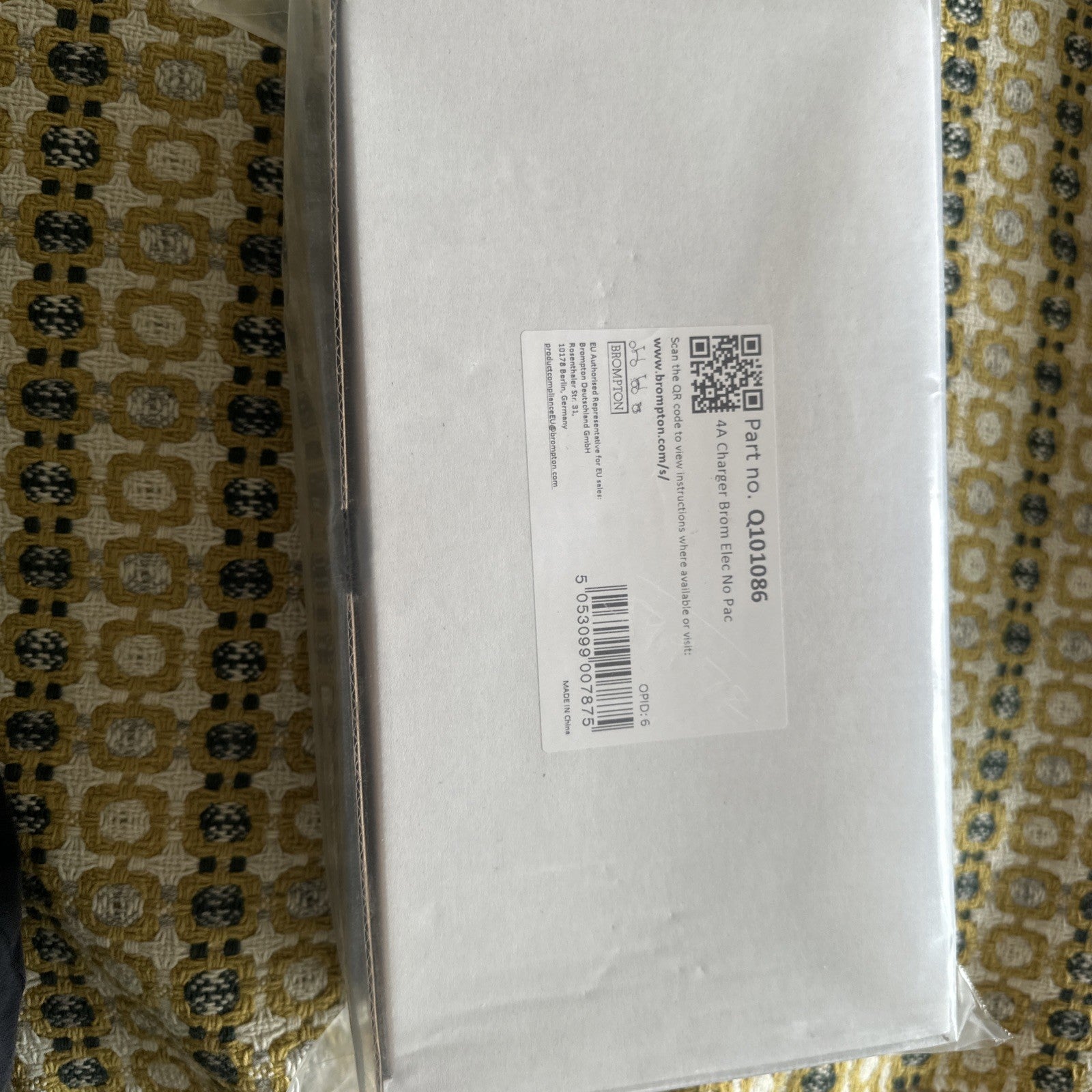 Brompton 4a Charger Brom Black Brand New