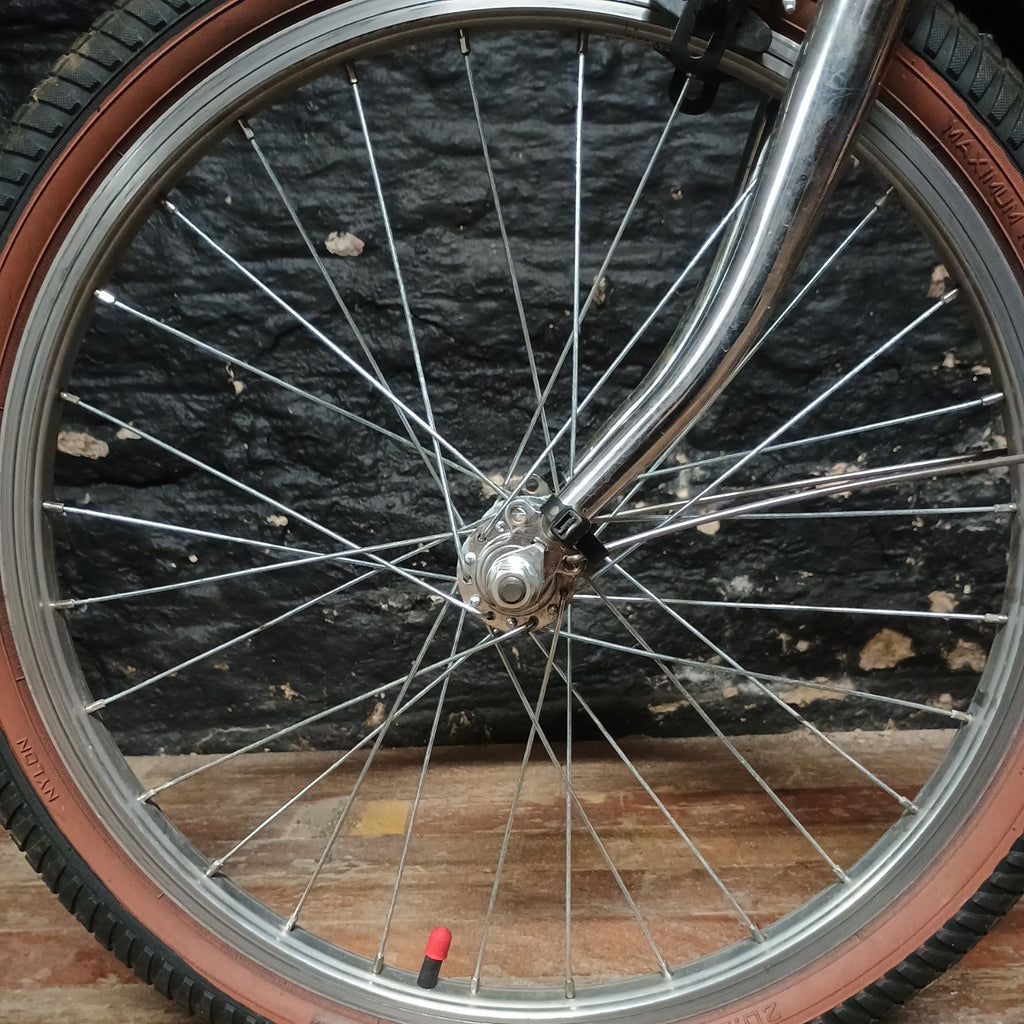 Custom Raleigh Folding Bike Coaster Brake & BMX Wheels 70s/80s Frame