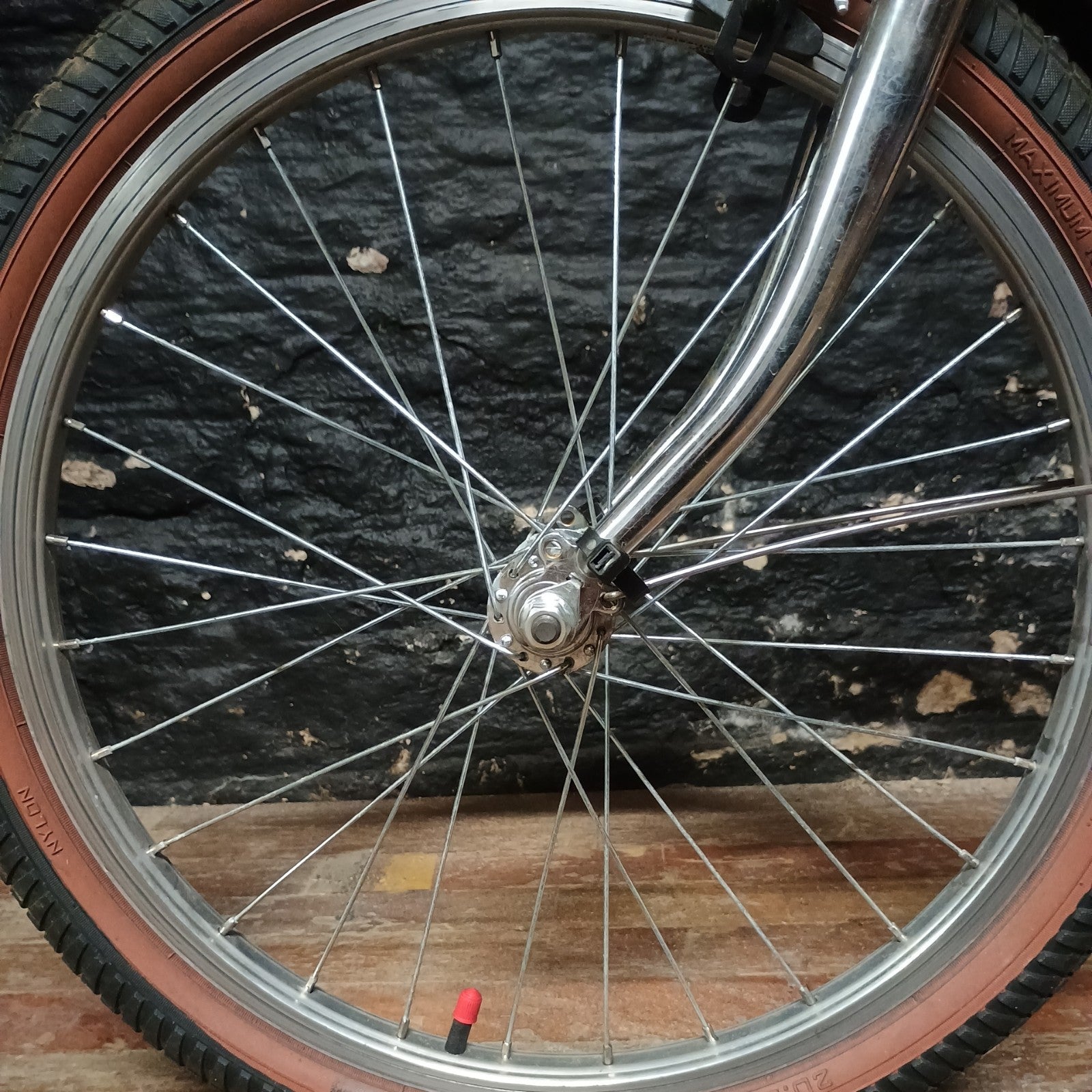 Custom Raleigh Folding Bike Coaster Brake & BMX Wheels 70s/80s Frame