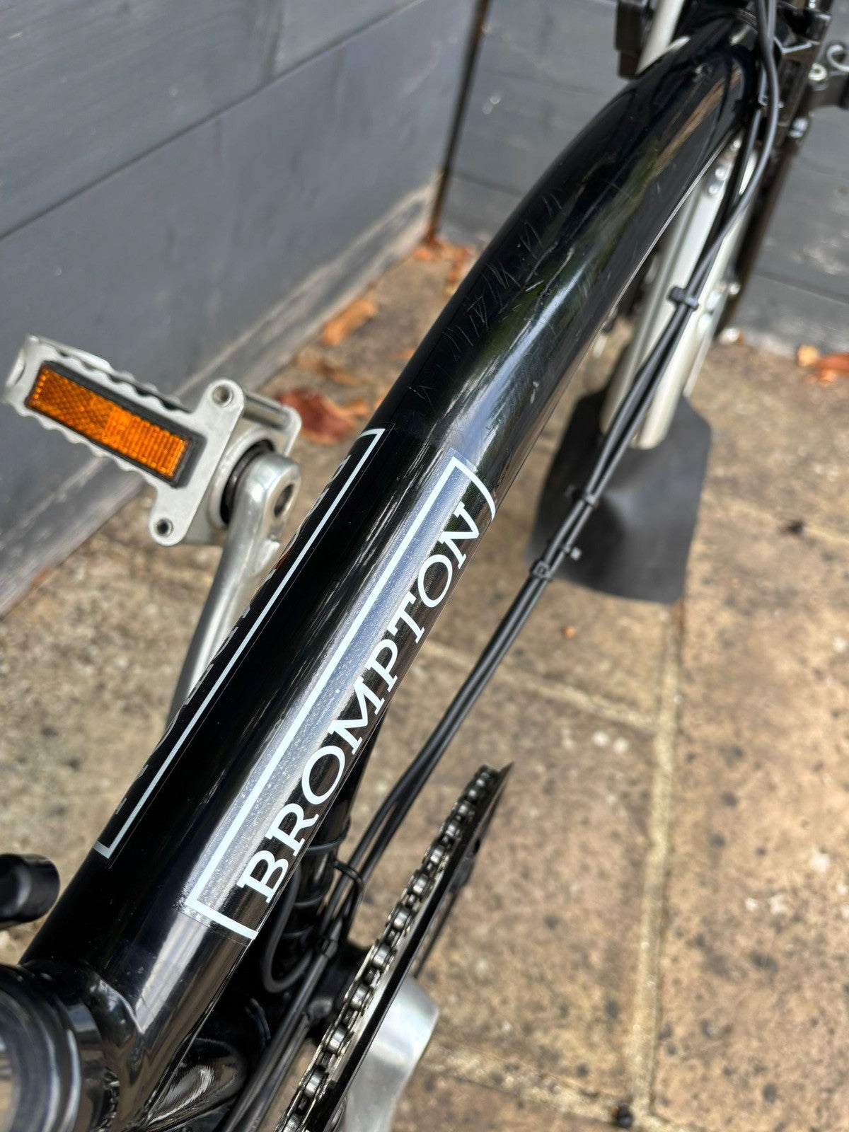 Brompton M3L Swytch Converted Folding Bicycle 3 Speed C line gloss Black