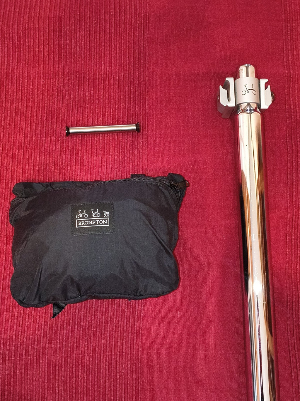 Titanium 'Brompton Style' Trifold Bike, 7.7kg, 3 Speed, Excellent Condition.