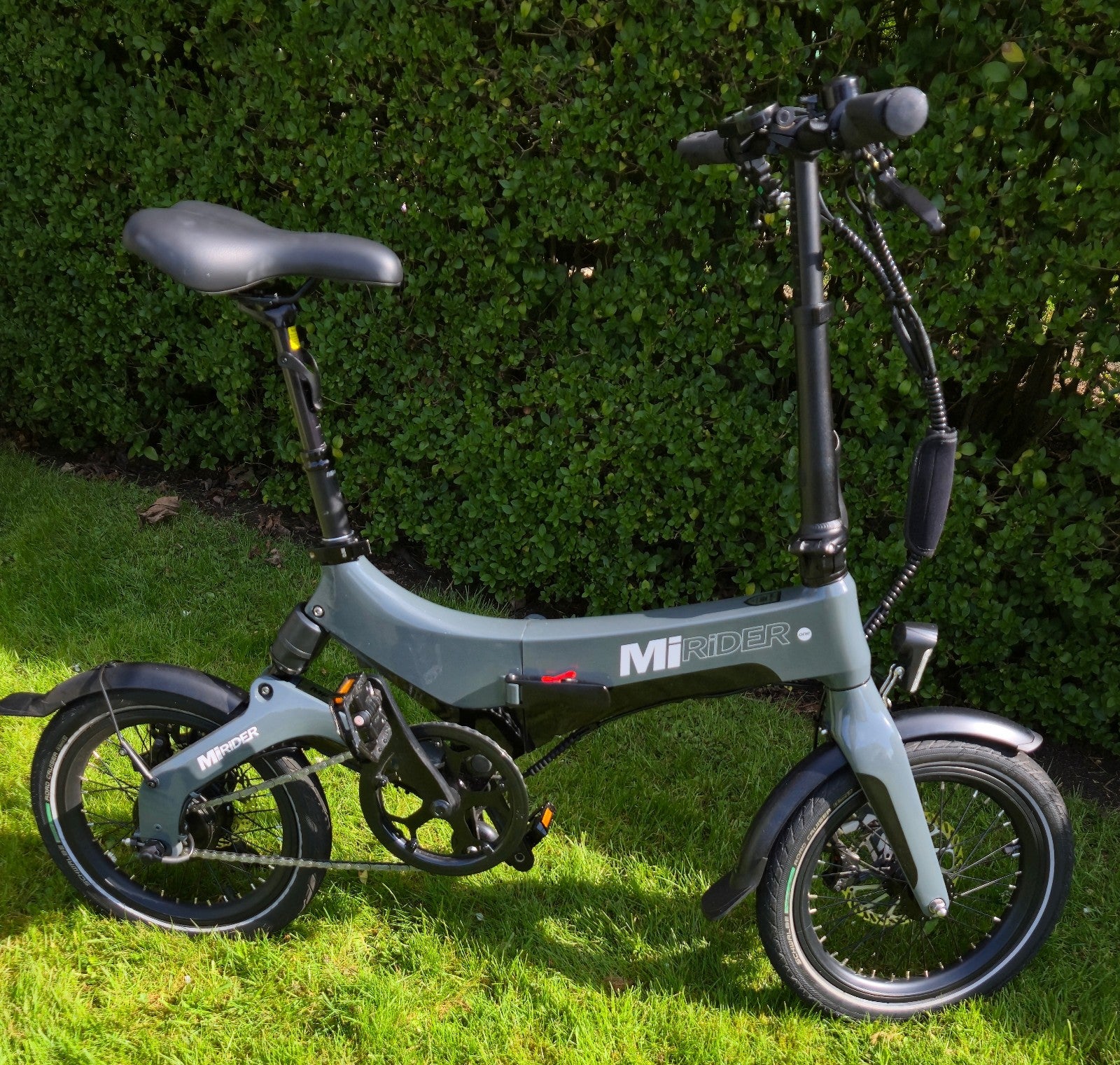 MiRiDER One Mirider 16 UK Folding Bike Of The Year Grey