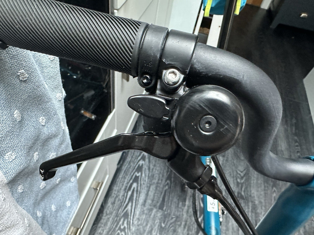 Brompton C Line Explore 6 Speed Low Bar 2024 Folding Bike - Ocean Blue Brand New