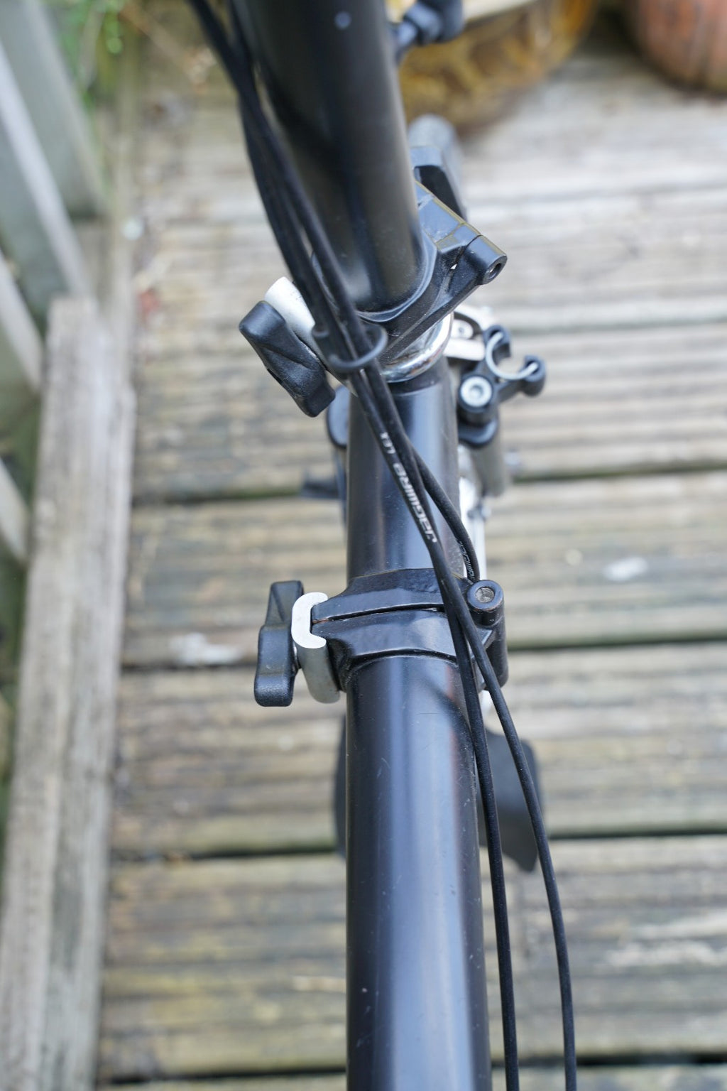 Brompton M3L Folding Bike 3-Speed Black 2016