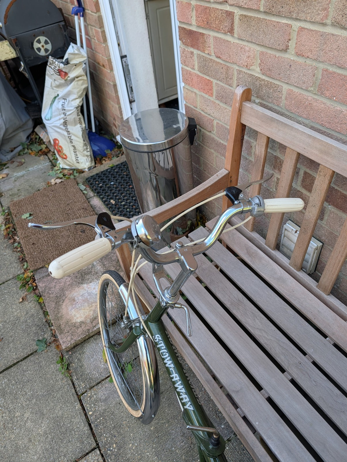 Raleigh Stowaway Twenty  Shopper bike folding bike 1977 good original survivor