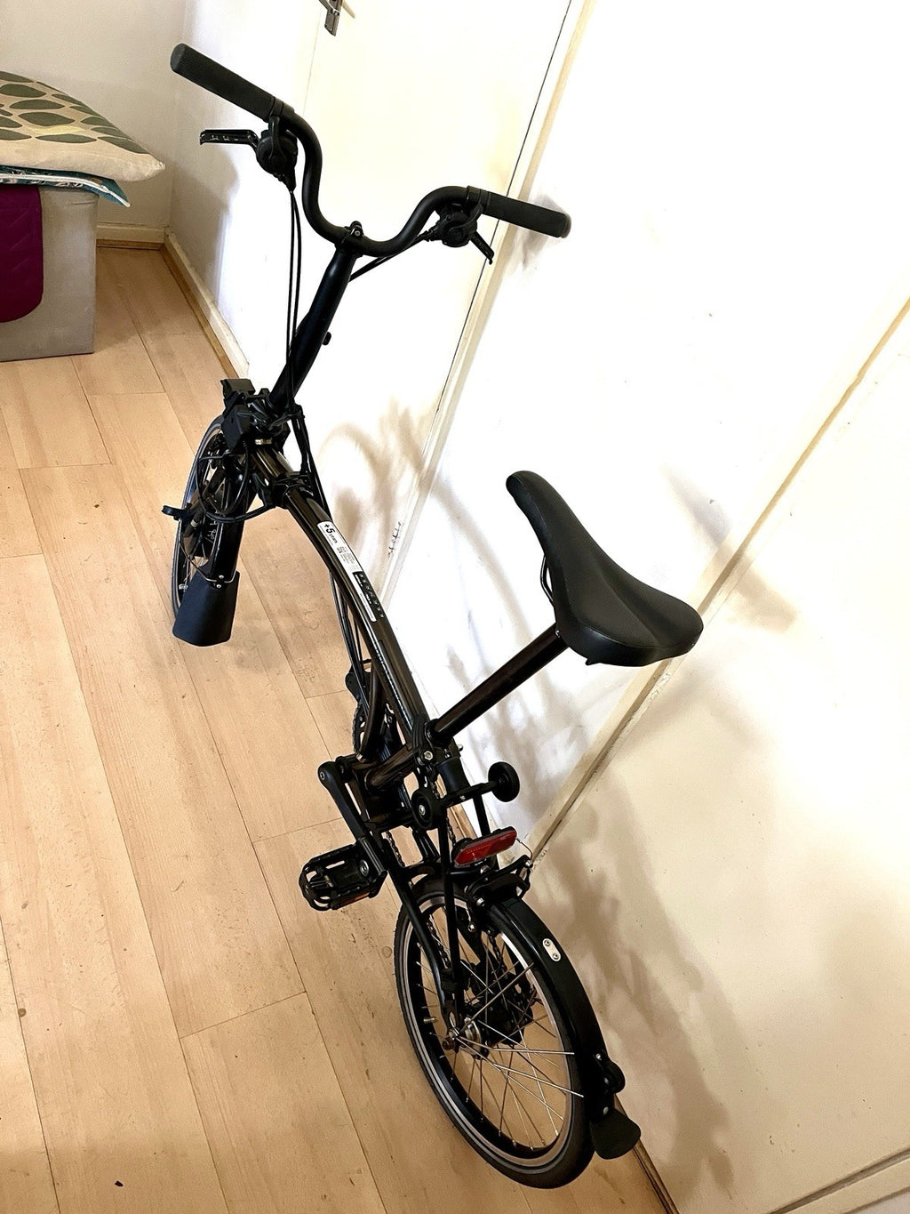 Brompton C Line 6 Speed, Black Lacquer Edition Mid Handlebar 2023