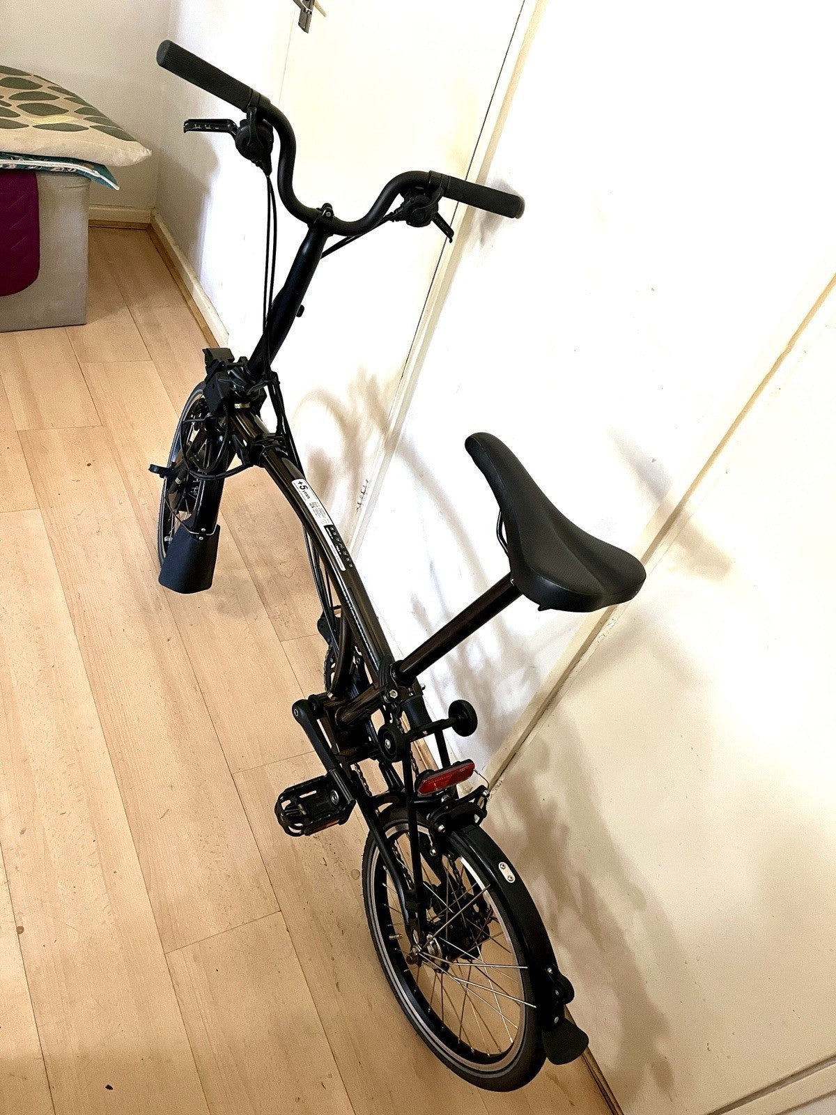 Brompton C Line 6 Speed, Black Lacquer Edition Mid Handlebar 2023