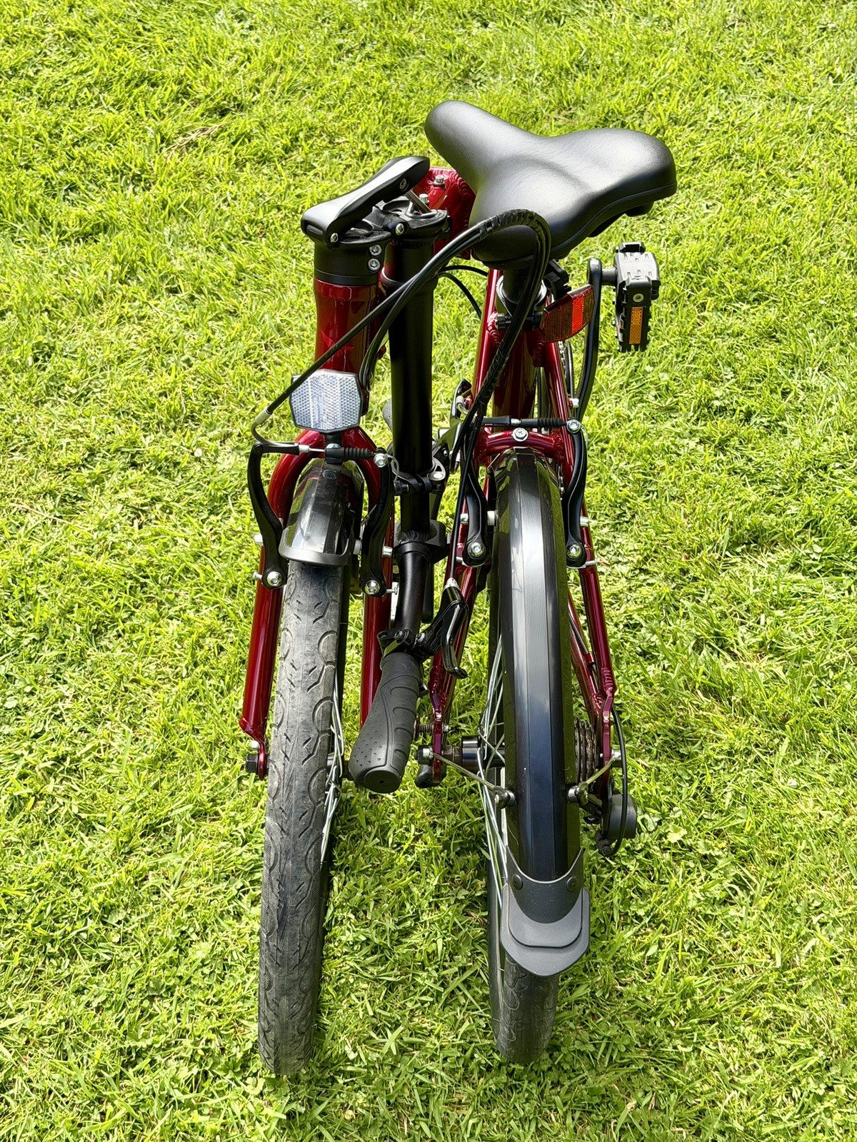 Tern Link A7 Folding Bike - Metallic Red - Rarely Used - Excellent Condition