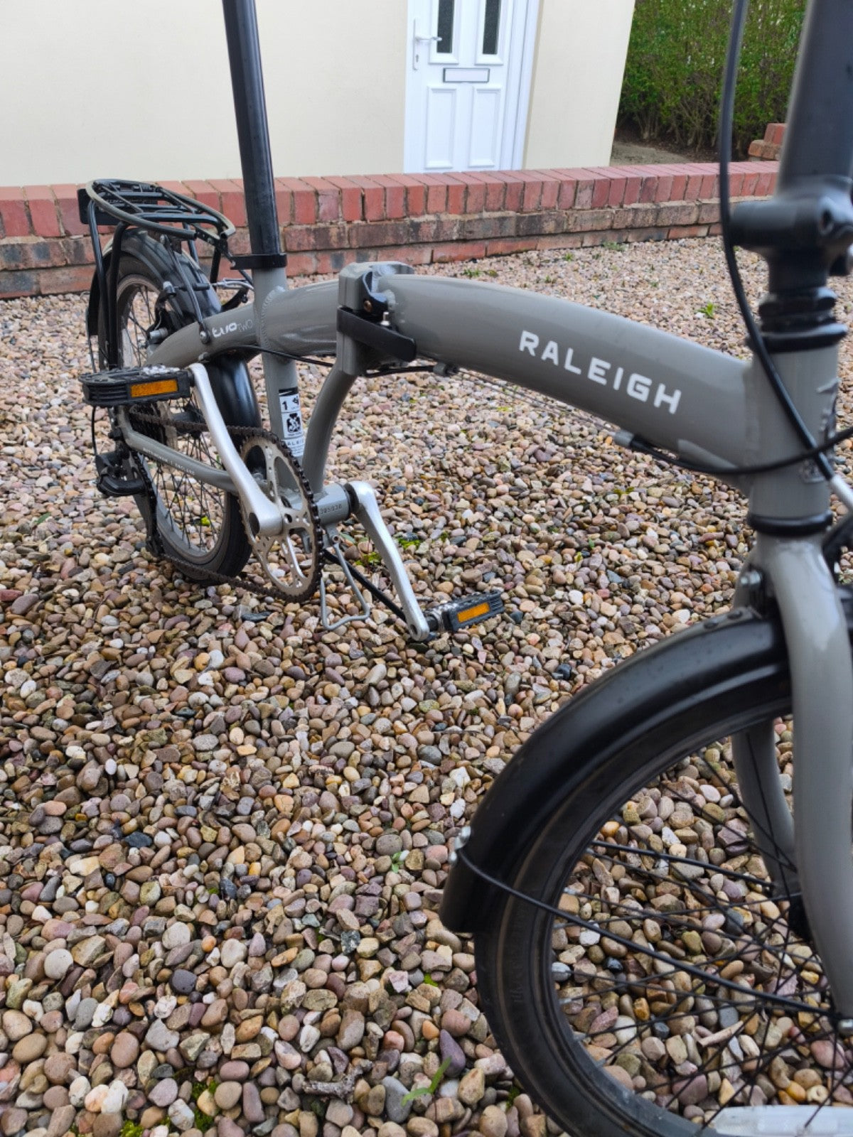 Raleigh Evo 2 Folding Bike - Grey - 7 Speed (Very Good Condition)