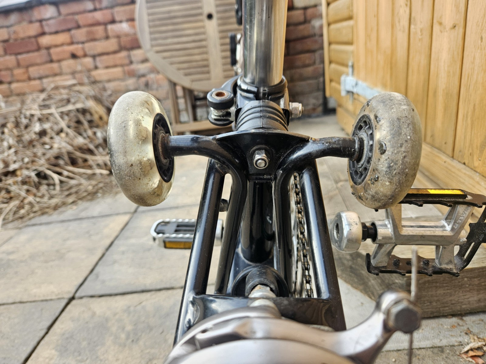 Brompton Folding Bike - 3 Speed - Good Condition - Black - Read Notes