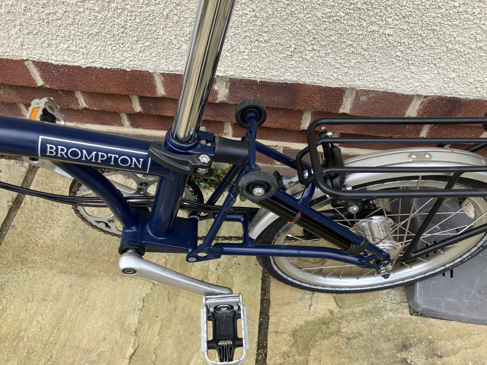 Brompton H6R 2017 - six gears with rack & pump