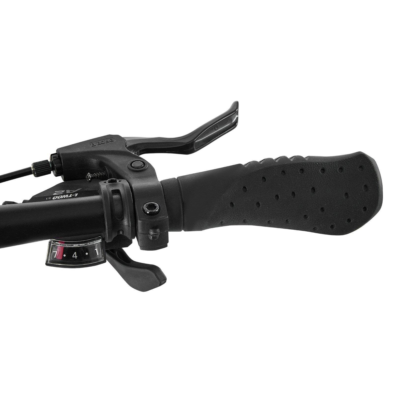 20 Inch Adult Folding Bicycle 7-speed Transmission System Folding Bicycle Black