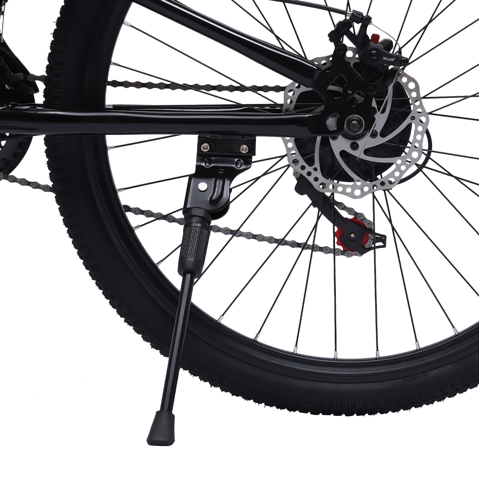 21-Speed Folding Mountain Bike Foldable Bicycle 26" Portable Adult Mountain Bike
