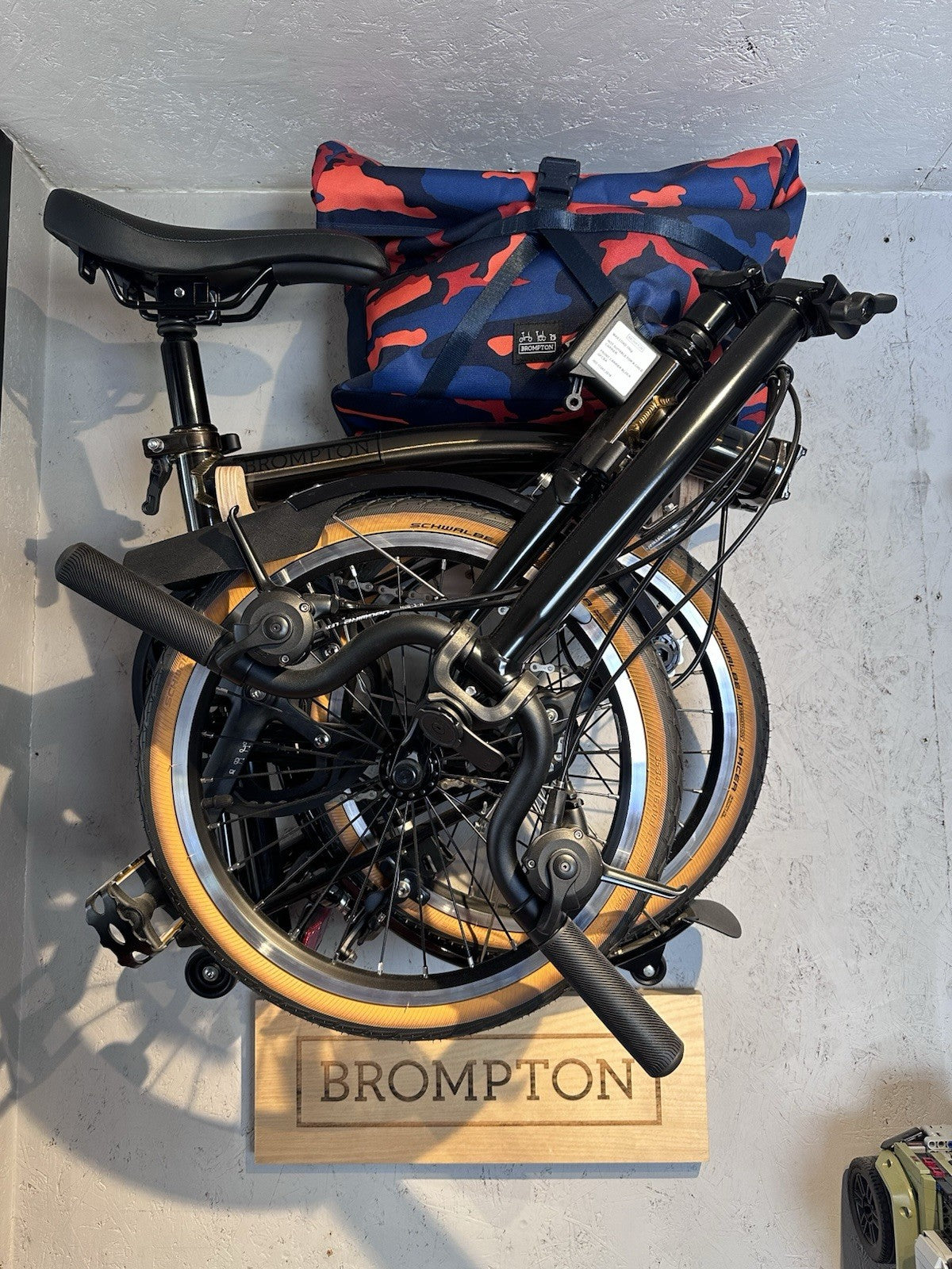 Brompton Folding Bike - New And Unused - Raw Lacquer Bundle - Accessories!
