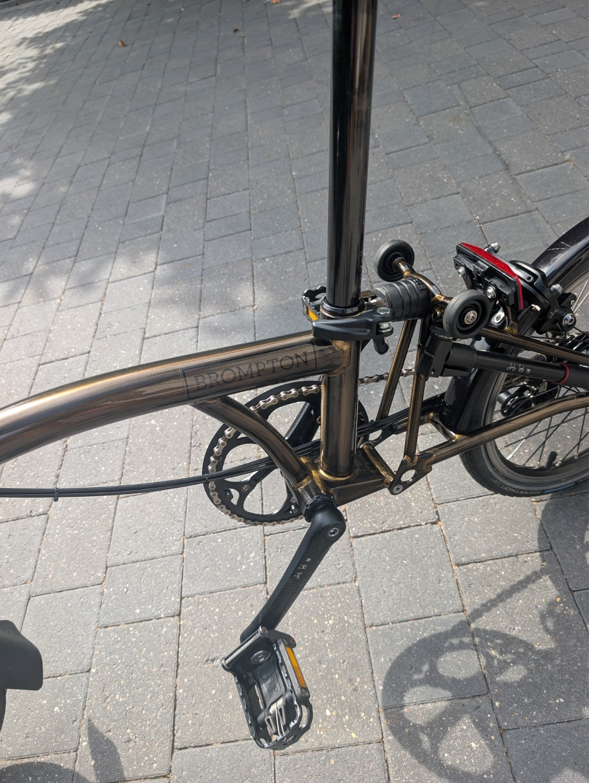 2018 Brompton C Line Folding Bicycle 6 Speed - Used