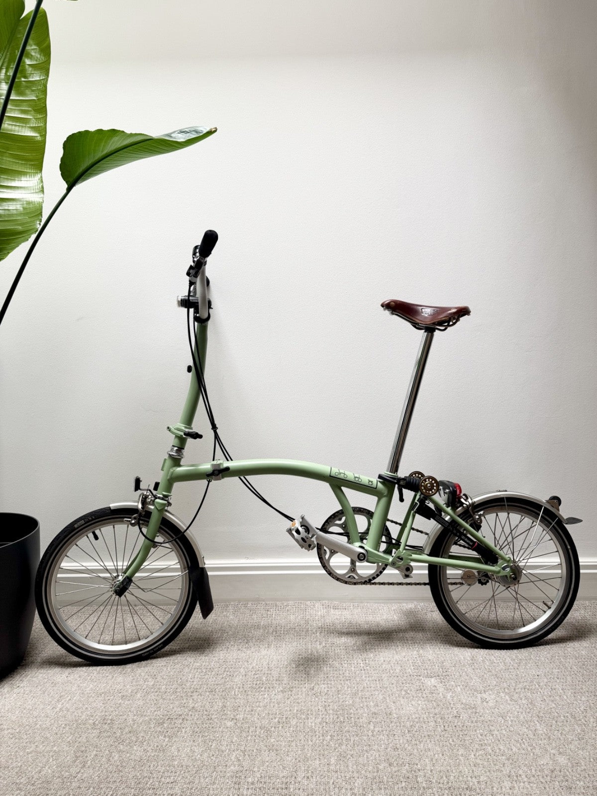 Brompton Bike - H3L – Matcha Green  – Excellent Condition