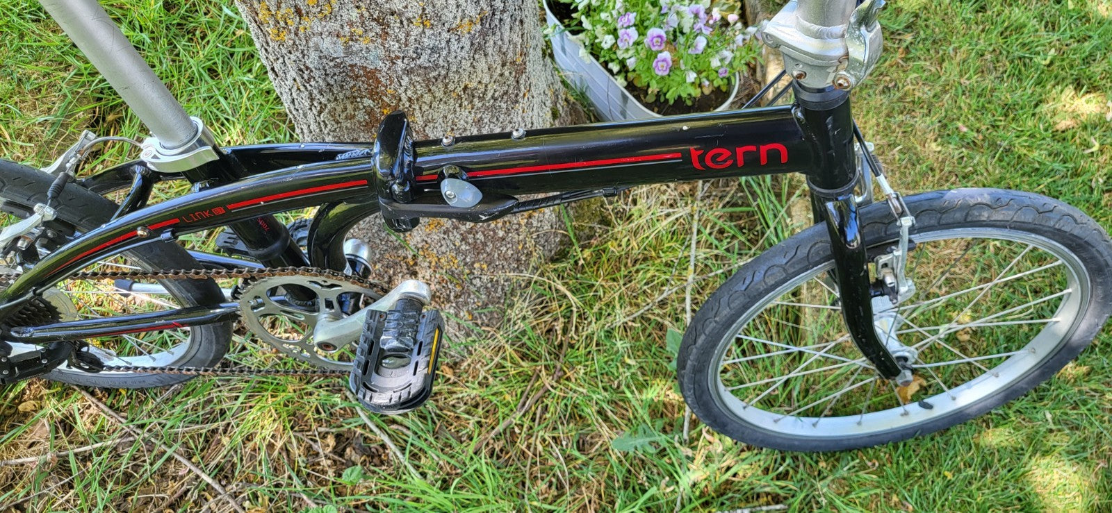 Tern Link B7 Folding Bike Black