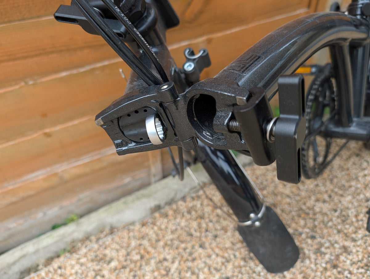 Brompton P Line 2023 Urban 4-Speed Black with Roller Frame