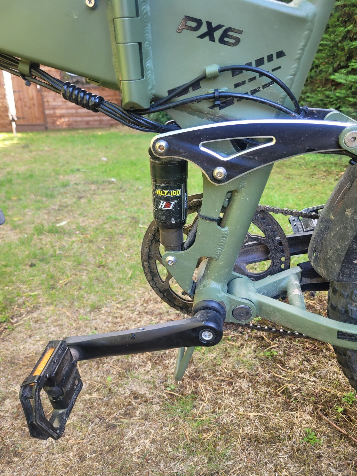 Paselec PX6 Folding Bike - Suspension, Charger, x2 Keys, Spare Motors