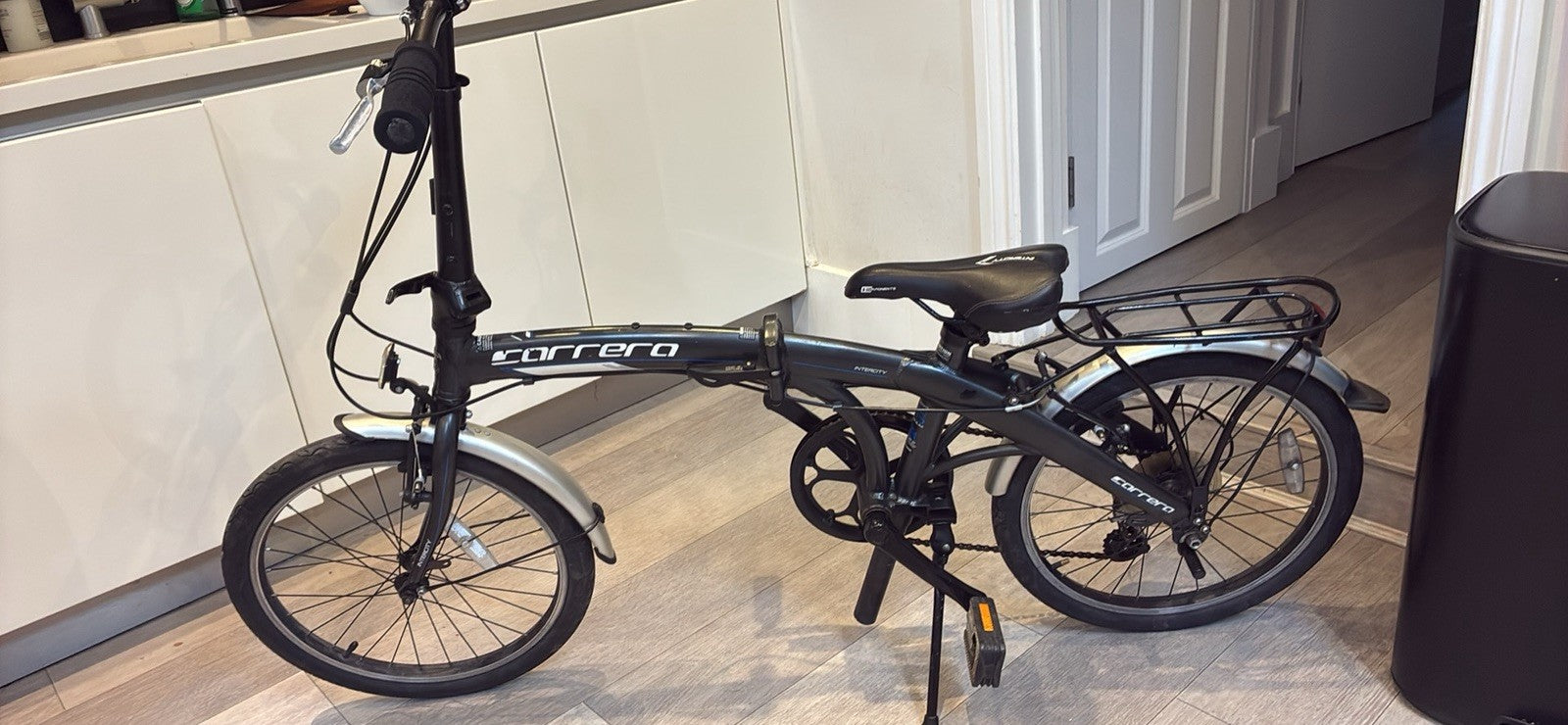 Carrera Intercity 9-Speed Folding Bike RRP £400