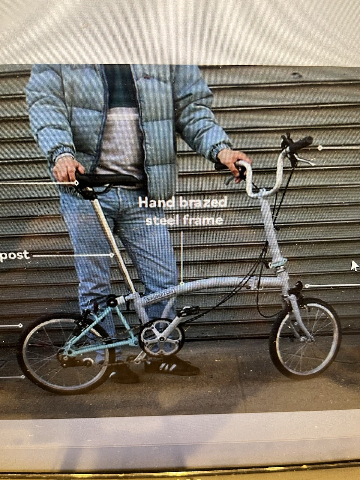 Brompton A-Line Folding Bike 3 Speed 2025