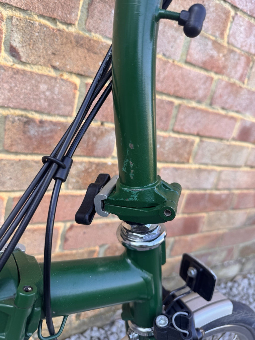 Brompton S6L 6-speed folding bike, 2018, racing green