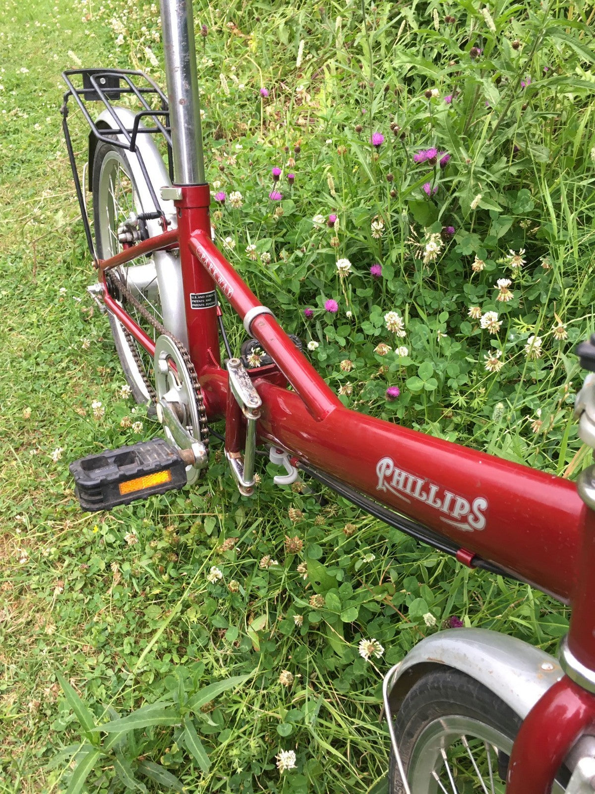Phillips Parkway Folding Bike 3 Speed 20 Inch Wheels Good Condition