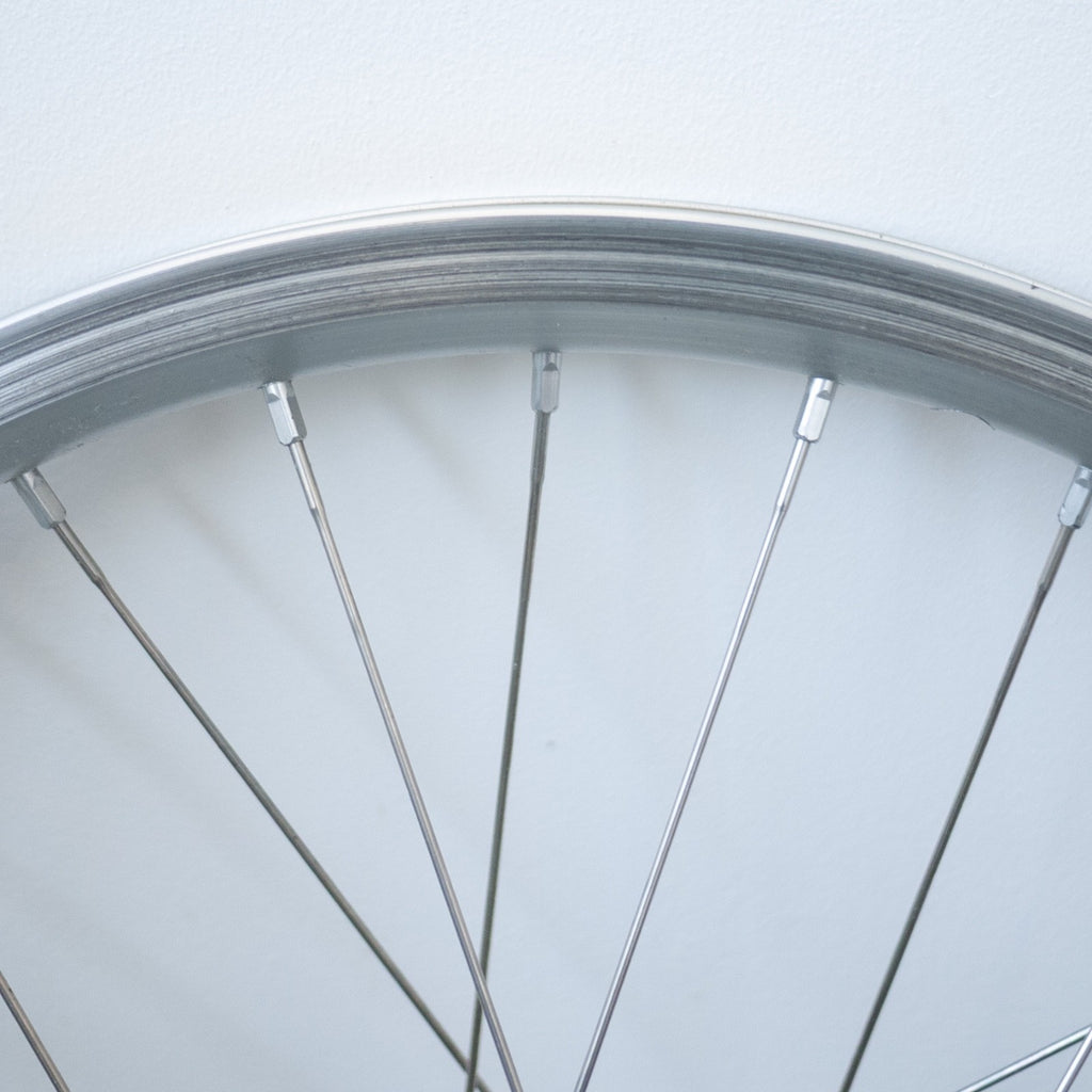 Brompton 1/2 Speed Wheelset Superlight Double Butted Silver 16" 349 E Hook