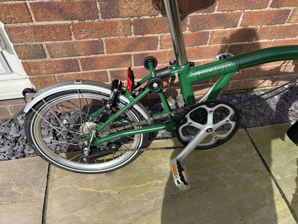 Brompton M3L Folding Bike 2019 Racing Green 3 Speed