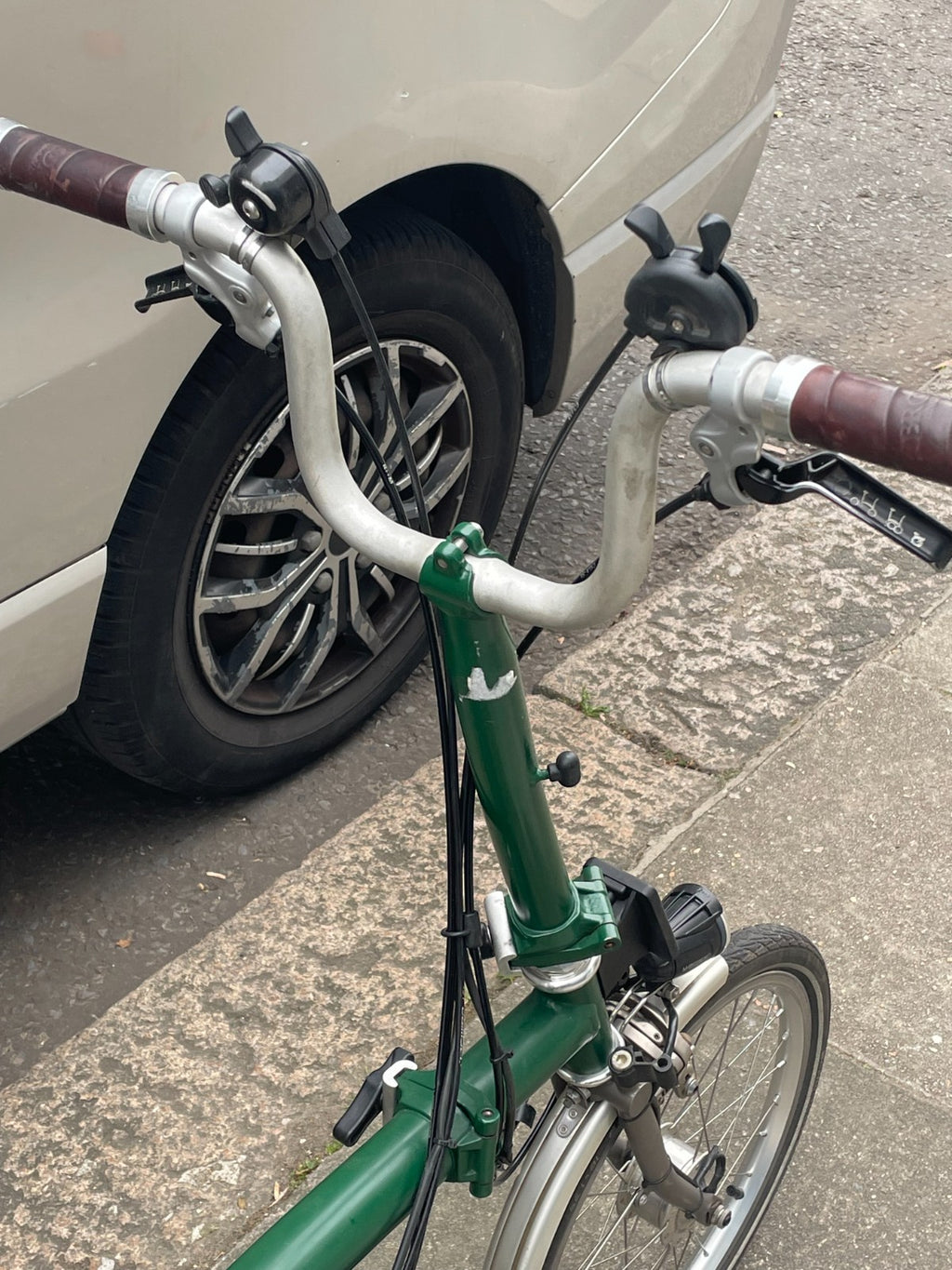 Brompton Folding Bike M6L - Superlight (P-Line) - Racing Green - Dynamo Lights