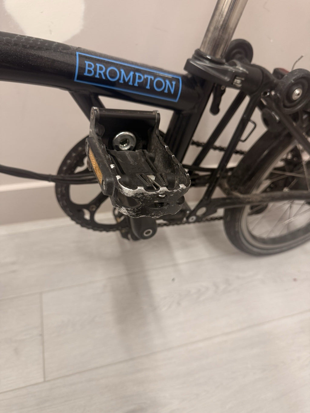 Brompton M6L Electric Folding Bike 2020 With Battery Bag And Working Battery
