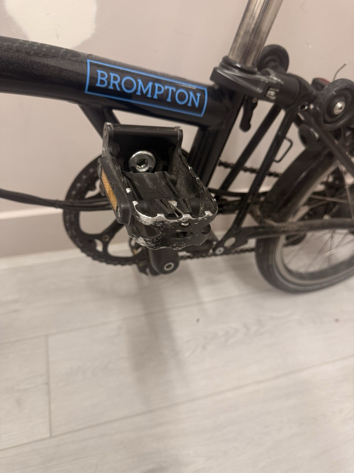 Brompton M6L Electric Folding Bike 2020 With Battery Bag And Working Battery