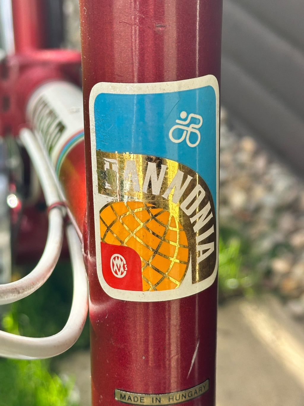 Vintage 1980's Pannonia Mayfair Folding Bike / Bicycle