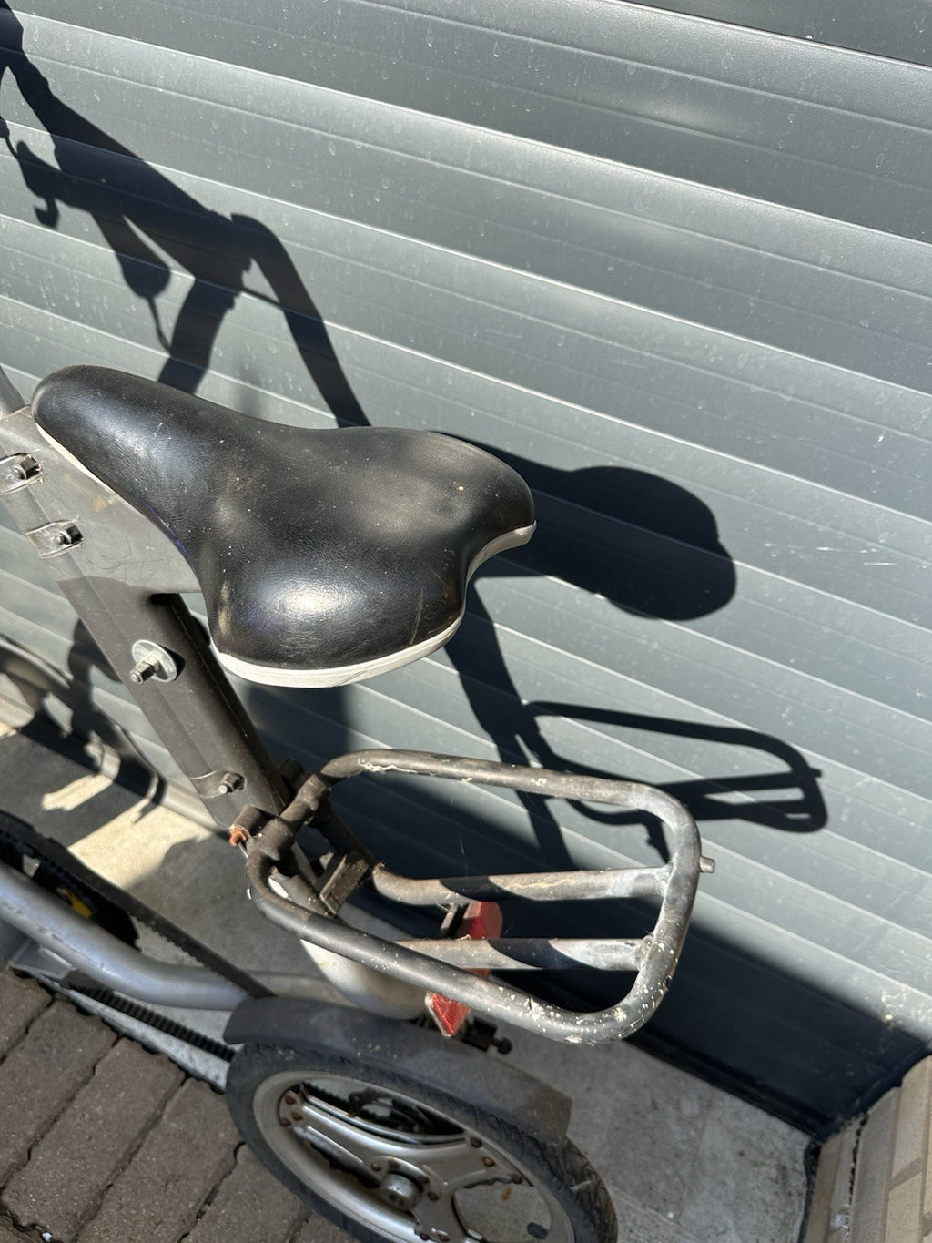 STRIDA Folding Bike - Silver - Good condition Can Post