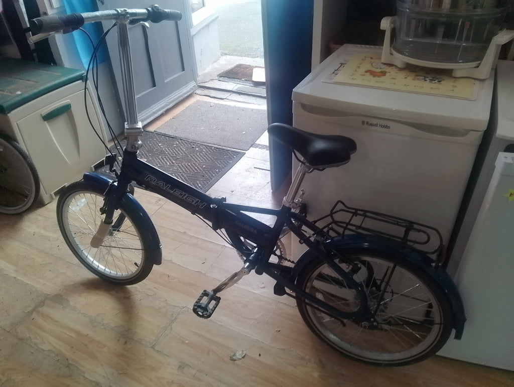 Raleigh Caldera Airlite Folding Bike Vintage
