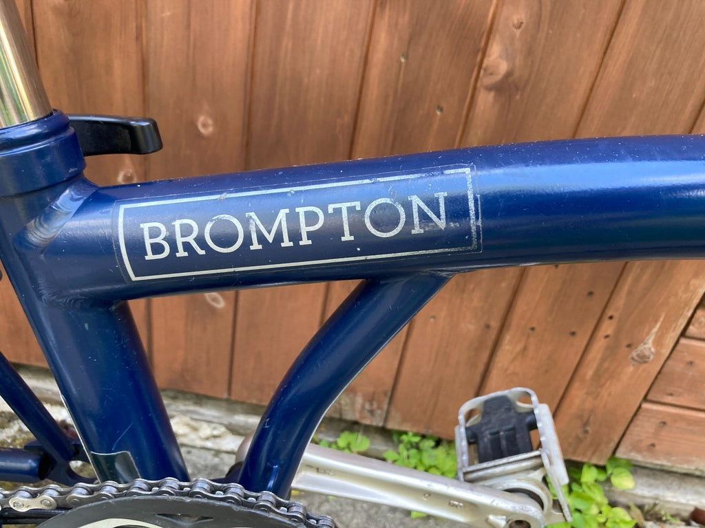 Brompton S6l 2019  - dynamo lights , mudguards & carrier block - 6 speed
